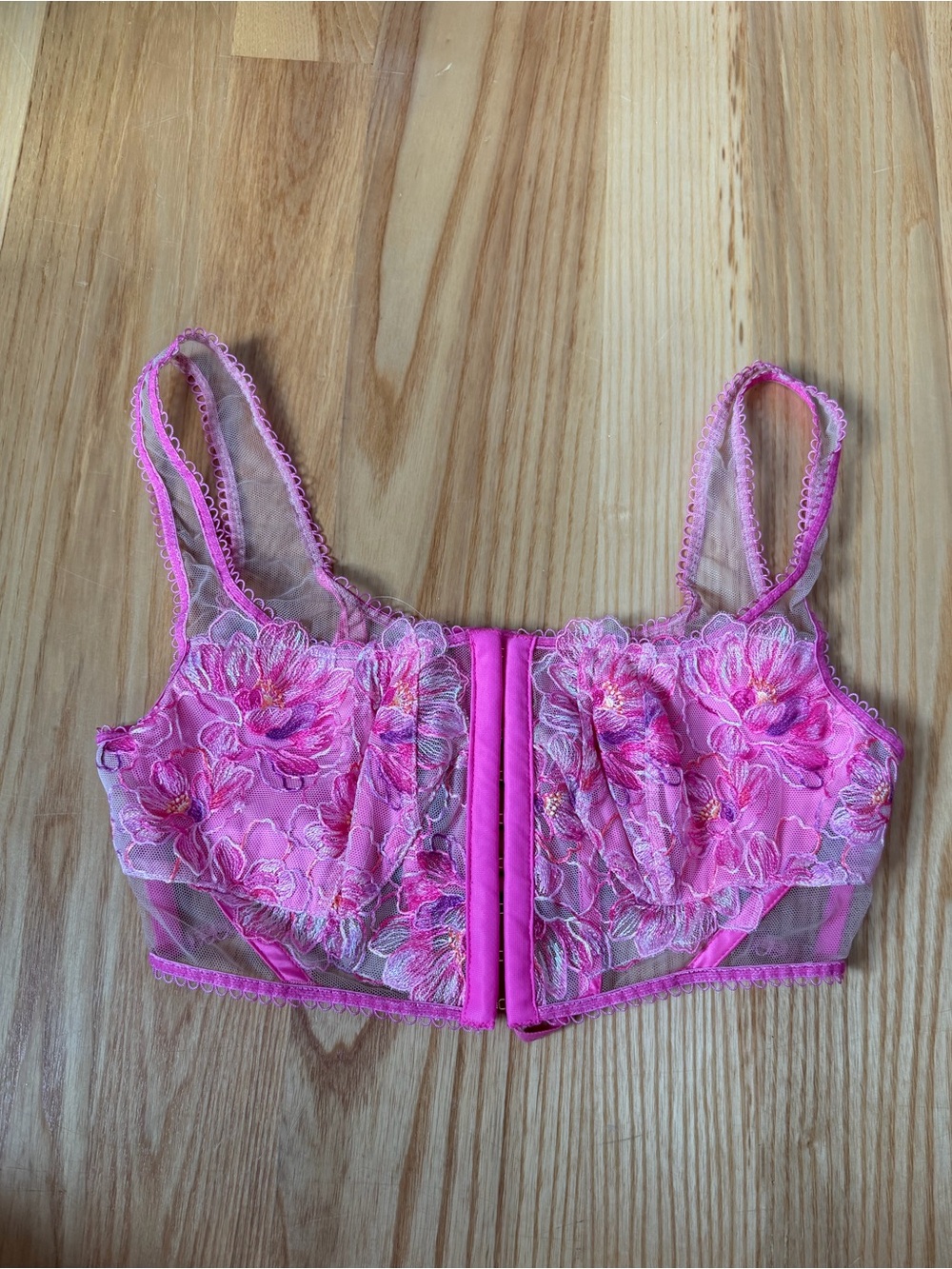 For love and lemons corset lace pink